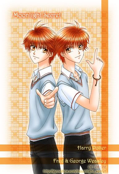 FredandGeorgeAnime