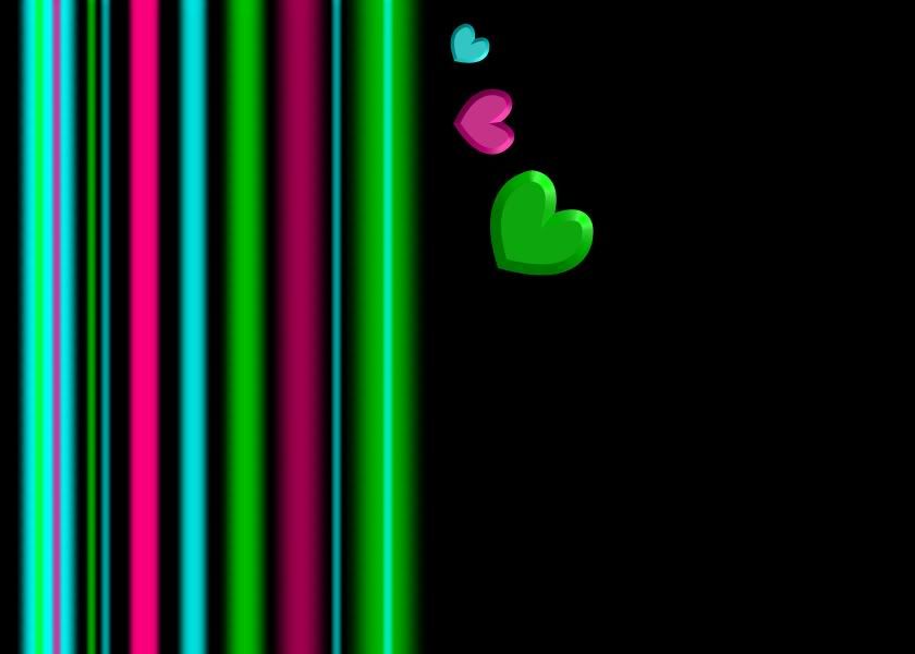 rainbow love heart background. Rainbow hearts 2