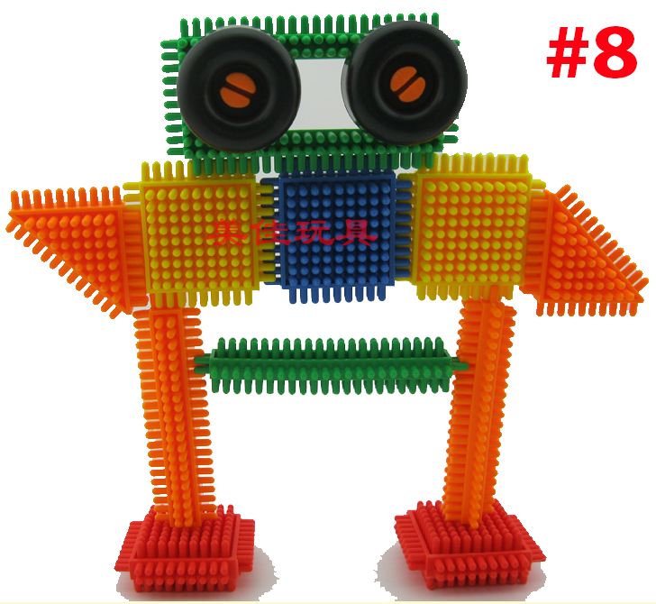 Education Threading & Construction Block, Lace Connector Blocks