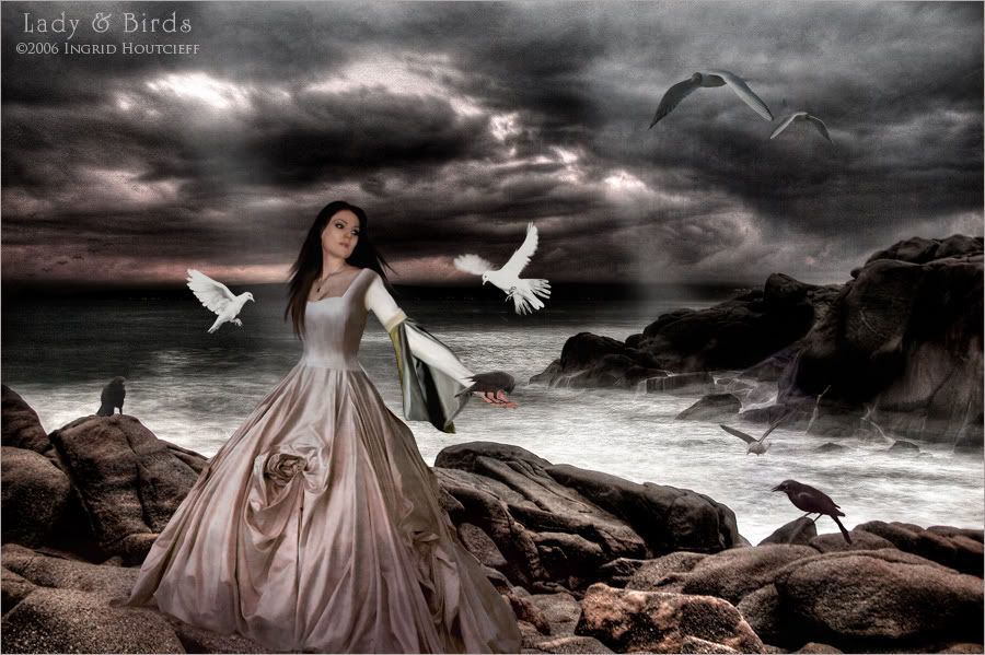 __Lady_and_birds_by_Selenys.jpg