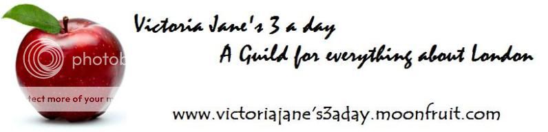 Victoria Jane's 3 a Day banner