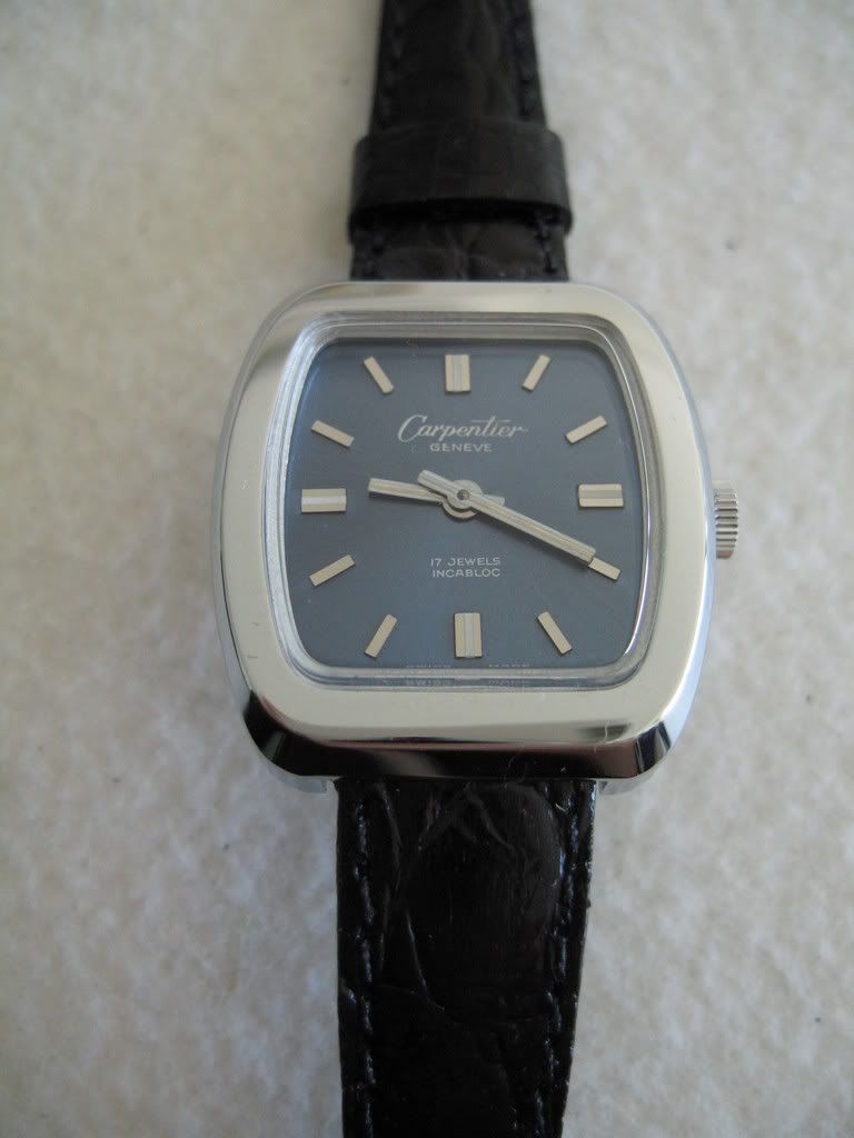 NOS NEW VINTAGE CARPENTIER GENEVE SIWSS WATCH 196OS  