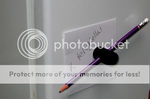   the fridge for daily updates your pencil is always within your reach