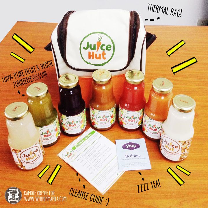 Juice Hut Manila Cleanse Kit