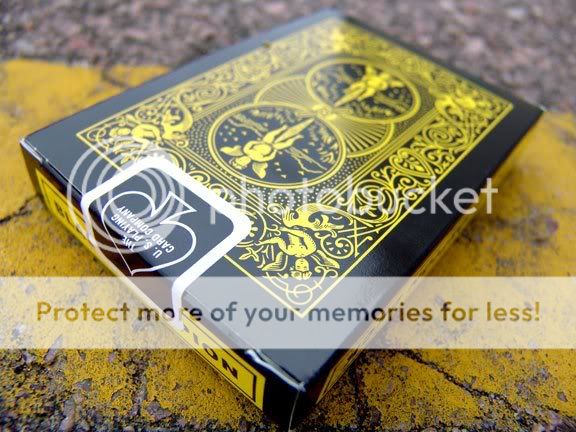 NEW deck Bicycle BLACK SCORPION playing cards gaff  