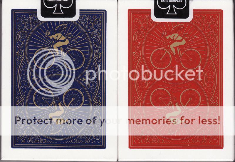 12 Decks Bicycle CUPID red blue gold Playing Cards  