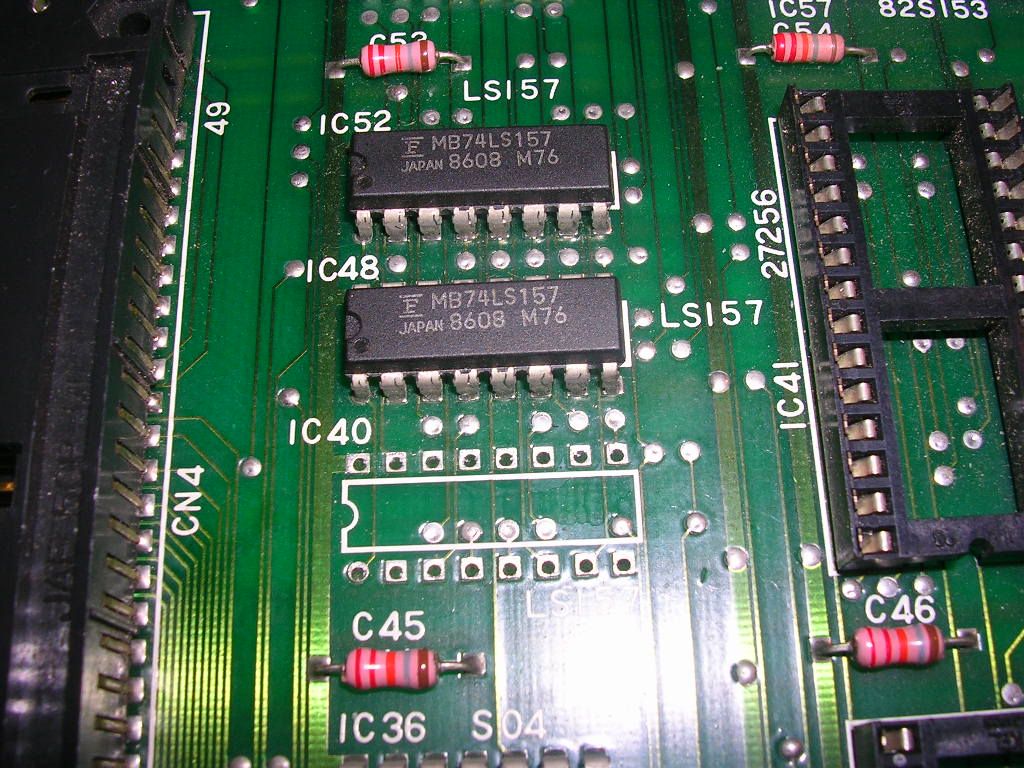 Sega Shinobi (System 16A) Double Repair Log - PCB and