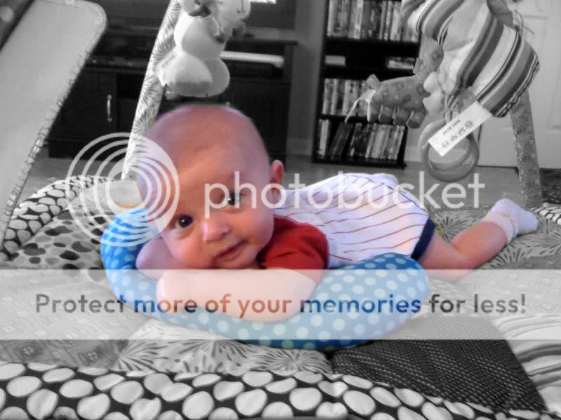 tummy time on boppy 2 months