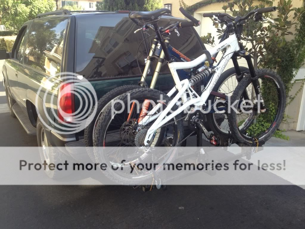 hollywood platform bike rack