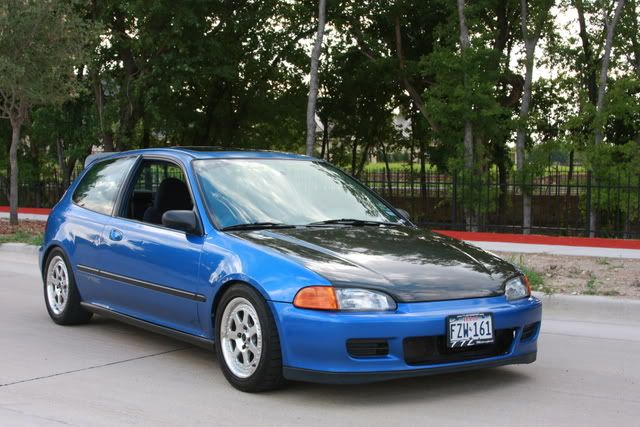 Captiva Blue 1992 Civic SI - GSR SWAP - Dallas Texas - Honda-Tech ...