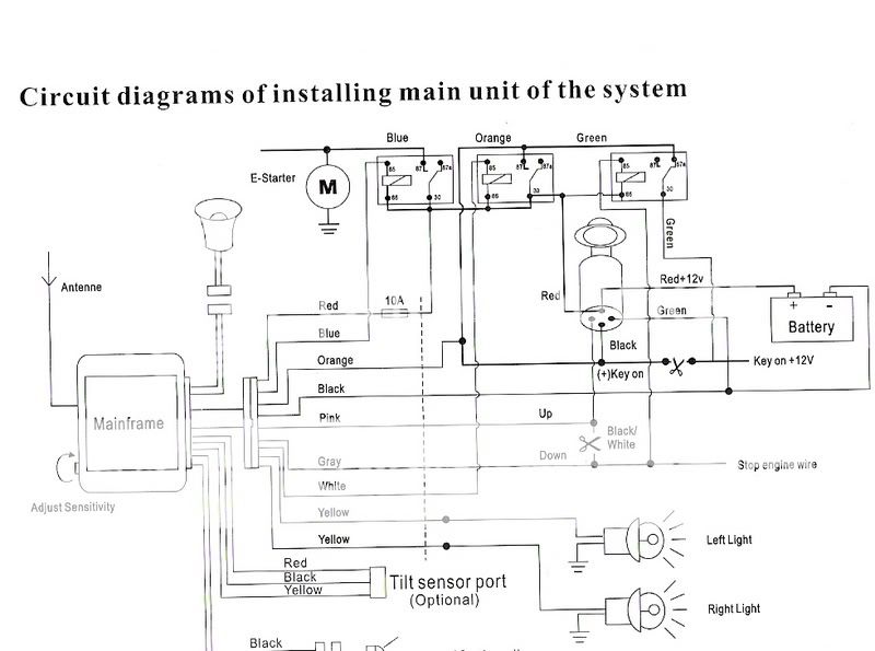 motorcycle alarm, need tutorial -- posted image.