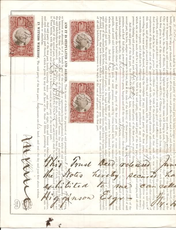 Revenue Stamps on Documents - Stamp Community Forum